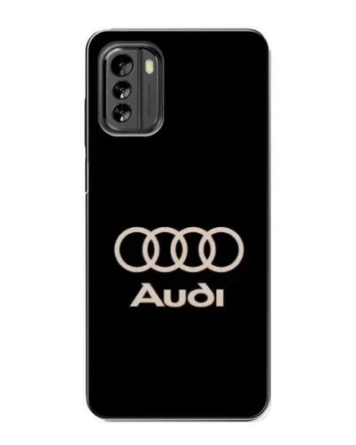 Чехол для Nokia G60 с картинкой «Audi — золотой логотип»