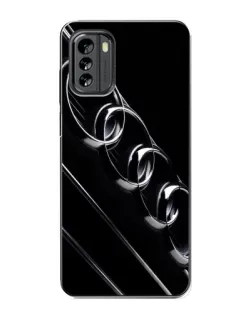 Чехол для Nokia G60 с картинкой «Audi — абстрактные кольца»