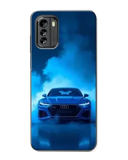 Чехол для Nokia G60 с картинкой «Audi — голубая энергия»