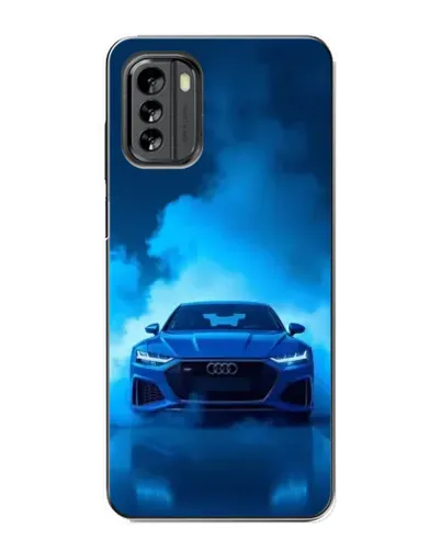 Чехол для Nokia G60 с картинкой «Audi — голубая энергия»