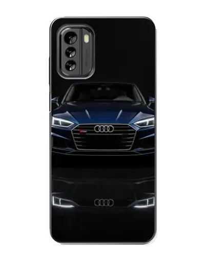 Чехол для Nokia G60 с картинкой «Audi — ночное отражение»