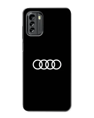 Чехол для Nokia G60 с картинкой «Audi White Logo»
