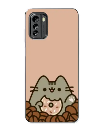 Чехол для Nokia G60 с картинкой «Кофейный Пушин»
