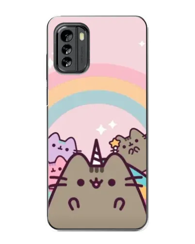 Чехол для Nokia G60 с картинкой «Единорог Pusheen»