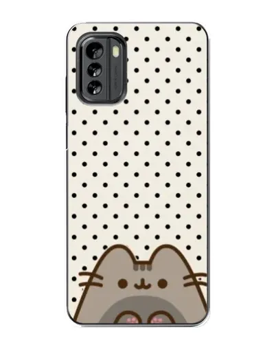 Чехол для Nokia G60 с картинкой «Пушин в горошек»