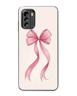 Чехол для Nokia G60 с картинкой «Розовый бант»