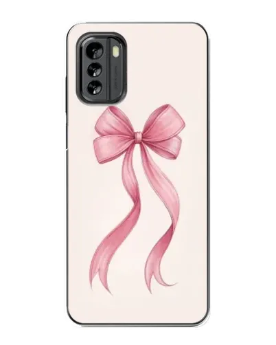 Чехол для Nokia G60 с картинкой «Розовый бант»