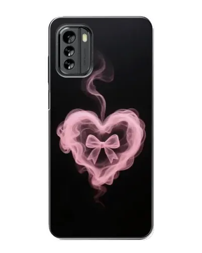 Чехол для Nokia G60 с картинкой «Дымчатое сердце»