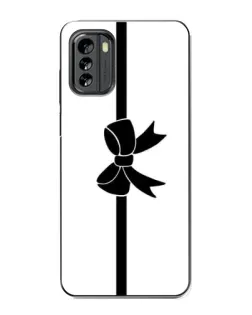 Чехол для Nokia G60 с картинкой «Вертикальный бант»