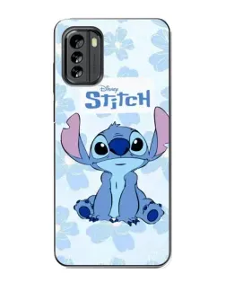 Чехол для Nokia G60 с картинкой «Stitch среди цветов» Чехол для Nokia G60 с картинкой «Stitch среди цветов»