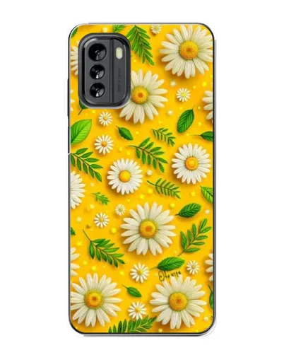 Чехол для Nokia G60 с картинкой «Ромашковое солнце»
