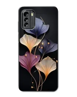 Чехол для Nokia G60 с картинкой «Лиловые цветы грации»