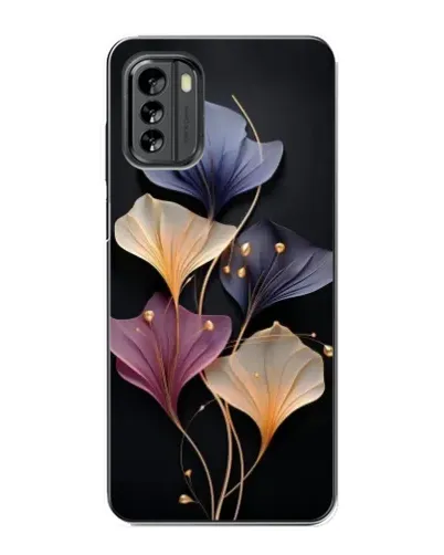Чехол для Nokia G60 с картинкой «Лиловые цветы грации»