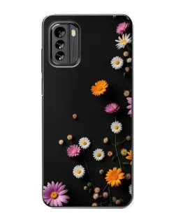 Чехол для Nokia G60 с картинкой «Цветочная композиция»
