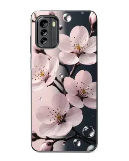 Чохол для Nokia G60 з картинкою «Ніжня сакура та краплі» Чохол для Nokia G60 з картинкою «Ніжня сакура та краплі»