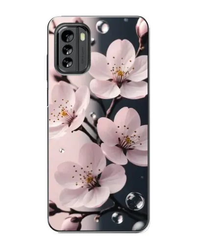 Чохол для Nokia G60 з картинкою «Ніжня сакура та краплі» Чохол для Nokia G60 з картинкою «Ніжня сакура та краплі»