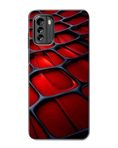 Чехол для Nokia G60 с картинкой «Красная глянцевая сетка» Чехол для Nokia G60 с картинкой «Красная глянцевая сетка»