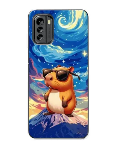 Чехол для Nokia G60 с картинкой «Капибара Ван Гога»