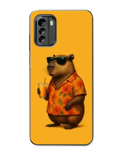 Чехол для Nokia G60 с картинкой «Капибара на отдыхе»