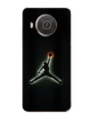 Чехол для Nokia X10 с картинкой «Jordan Gradient Logo» Чехол для Nokia X10 с картинкой «Jordan Gradient Logo»