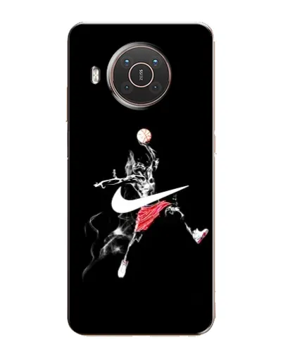 Чехол для Nokia X10 с картинкой «Jordan Jumpman» Чехол для Nokia X10 с картинкой «Jordan Jumpman»