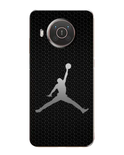 Чехол для Nokia X10 с картинкой «Jordan Dark Carbon» Чехол для Nokia X10 с картинкой «Jordan Dark Carbon»