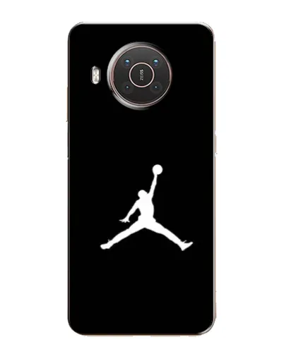 Чехол для Nokia X10 с картинкой «Jordan Silhouette» Чехол для Nokia X10 с картинкой «Jordan Silhouette»