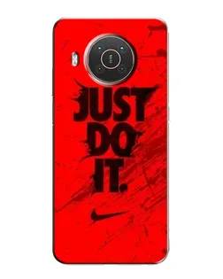 Чехол для Nokia X10 с картинкой «Nike Just Do It»