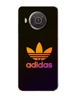 Чехол для Nokia X10 с картинкой «Градиент Adidas»