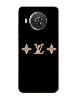 Чехол для Nokia X10 с картинкой «Louis Vuitton — минимализм»