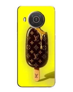 Чехол для Nokia X10 с картинкой «Мороженое от LV»