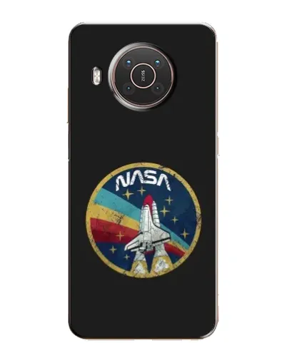 Чехол для Nokia X10 с картинкой «NASA — эмблема миссии»