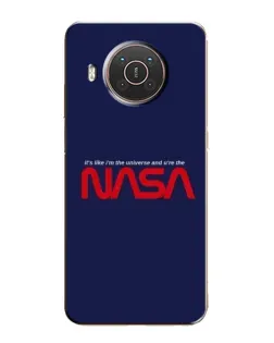 Чехол для Nokia X10 с картинкой «NASA — глубокий космос»