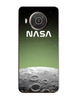 Чехол для Nokia X10 с картинкой «NASA — лунный градиент»