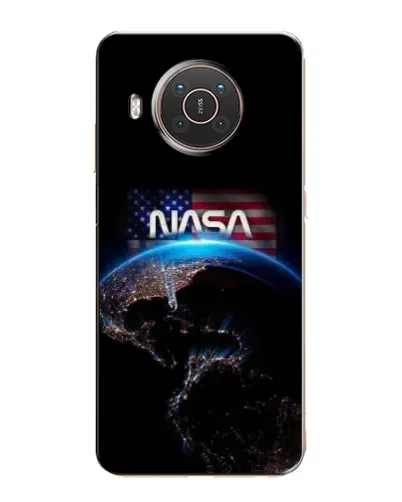 Чехол для Nokia X10 с картинкой «Земля из космоса NASA»