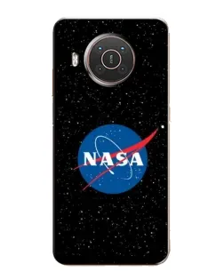 Чехол для Nokia X10 с картинкой «NASA — звездное небо»