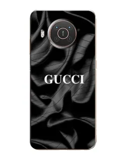 Чехол для Nokia X10 с картинкой «Gucci — шелковые волны»