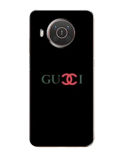Чехол для Nokia X10 с картинкой «Gucci — красный градиент»