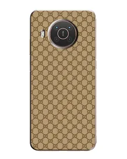 Чохол для Nokia X10 з картинкою «Gucci — класичний беж»