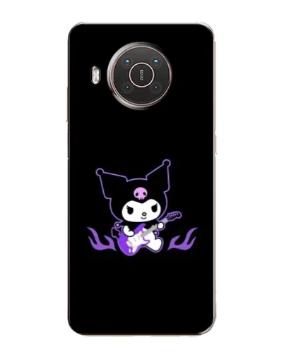 Чехол для Nokia X10 с картинкой «Электрическая Kuromi»