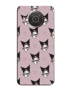 Чехол для Nokia X10 с картинкой «Kuromi — ночной сон»