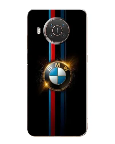 Чехол для Nokia X10 с картинкой «BMW M-Power неон»
