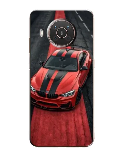 Чехол для Nokia X10 с картинкой «BMW на красной дорожке»