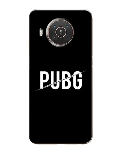 Чохол для Nokia X10 з картинкою «PUBG — білий логотип» Чохол для Nokia X10 з картинкою «PUBG — білий логотип»