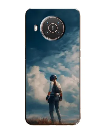 Чохол для Nokia X10 з картинкою «Герой PUBG на скелі» Чохол для Nokia X10 з картинкою «Герой PUBG на скелі»
