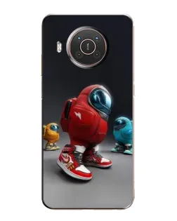 Чохол для Nokia X10 з картинкою «Among Us — 3D стиль»
