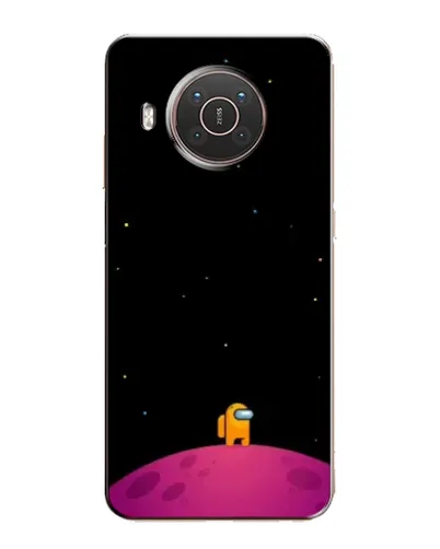 Чохол для Nokia X10 з картинкою «Самотній герой на планеті»