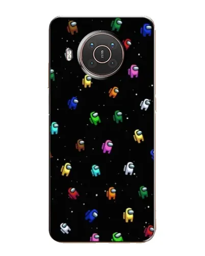 Чохол для Nokia X10 з картинкою «Екіпаж Among Us»
