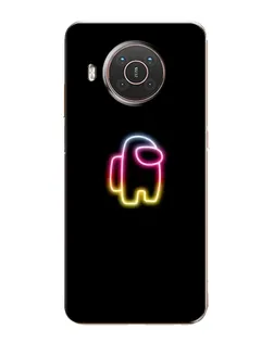 Чохол для Nokia X10 з картинкою «Among Us градієнт»