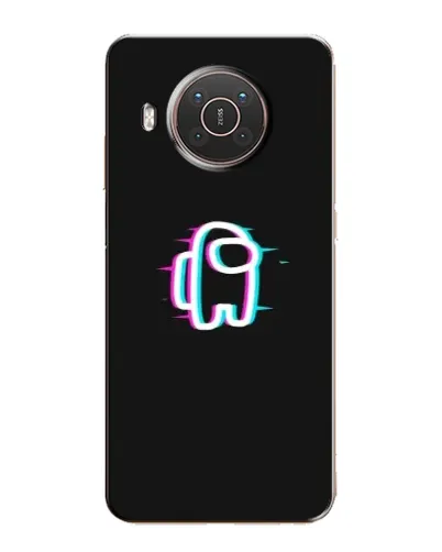 Чохол для Nokia X10 з картинкою «Among Us неон»
